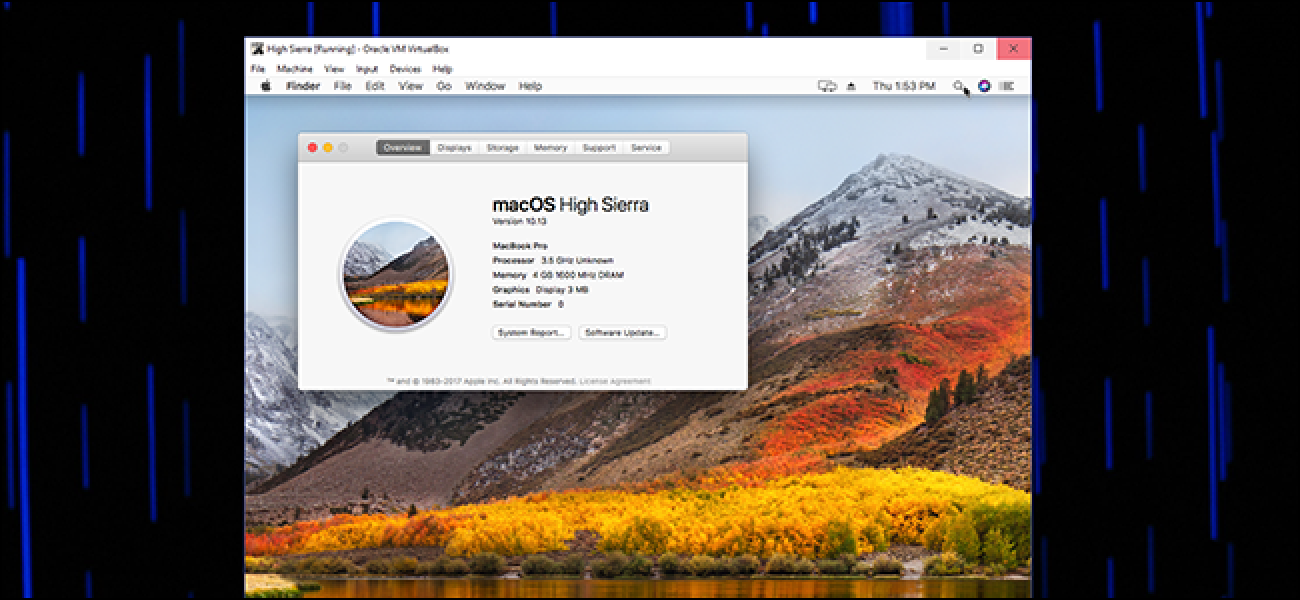 Download mac on window